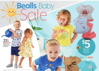 Bealls Baby Sale Feb 15 – Feb 21, 2023