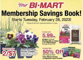 Bi-Mart Membership Savings Book Feb 28 – Mar 14, 2023