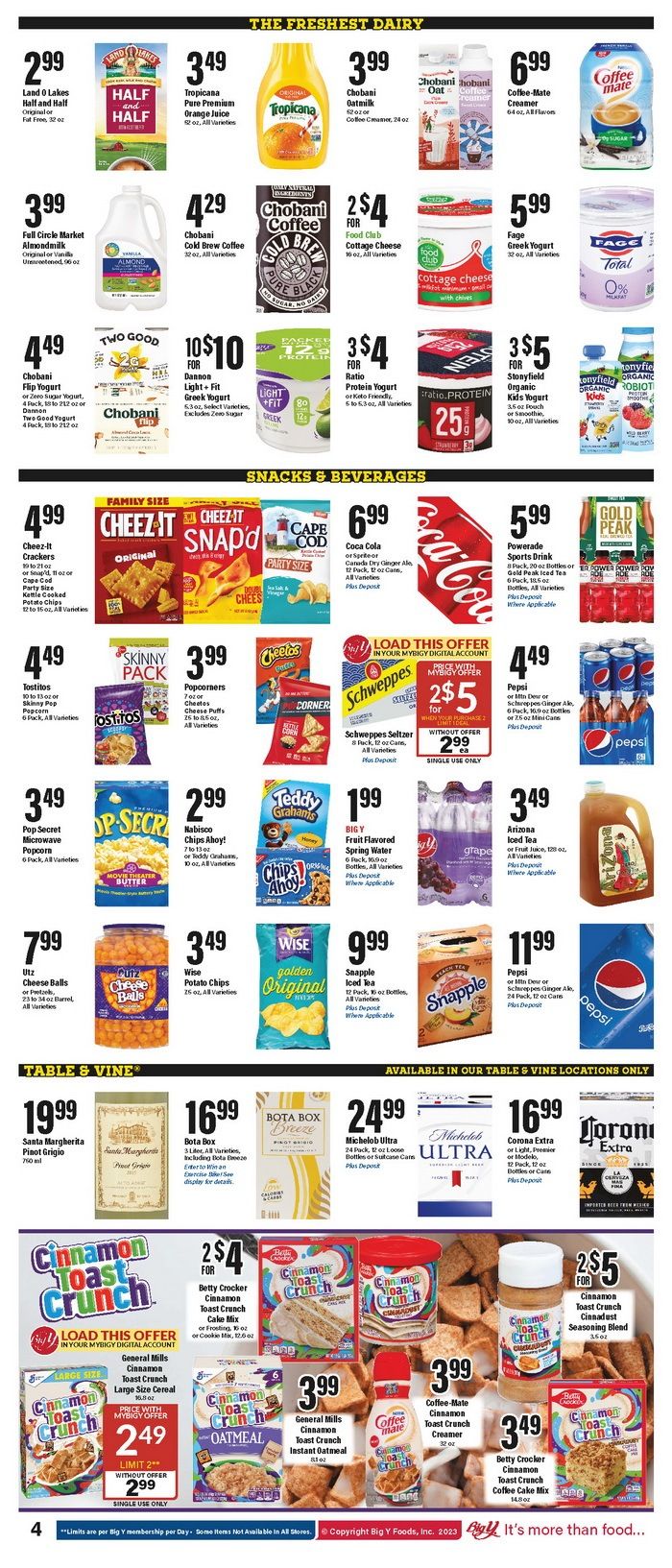 Big Y Weekly Ad Feb 23 Mar 01, 2023