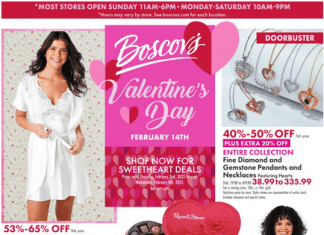 Boscov’s Valentine’s Day Ad Feb 02 – Feb 08, 2023