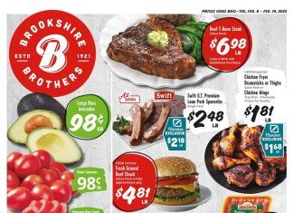 Brookshire Brothers Weekly Ad Feb 08 – Feb 14, 2023 (Valentine’s Day Promotion Included)