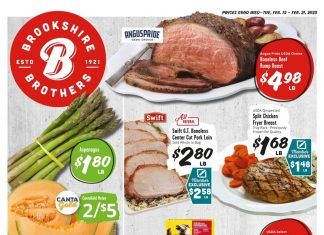 Brookshire Brothers Weekly Ad Feb 15 – Feb 21, 2023