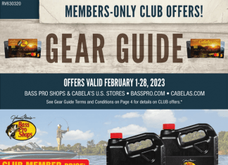 Cabela’s Monthly Gear Guide Ad Feb 01 – Feb 28, 2023