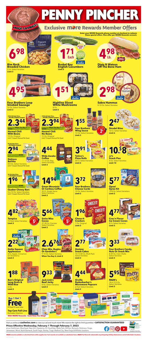 Cash Wise Weekly Ad Feb 01 Feb 07, 2023