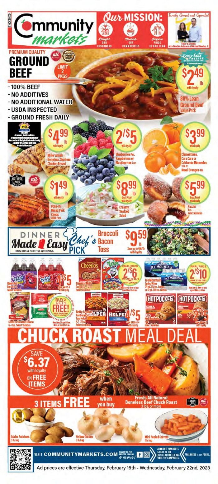Community Markets Weekly Ad Feb 16 Feb 22, 2023