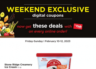 Cub Foods Weekend Exclusive Sale Feb 10 – Feb 12, 2023