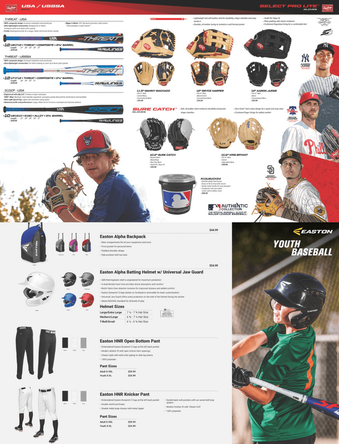 Dunham's Sports Baseball/Softball Gear Guide Feb 16 May 24, 2023