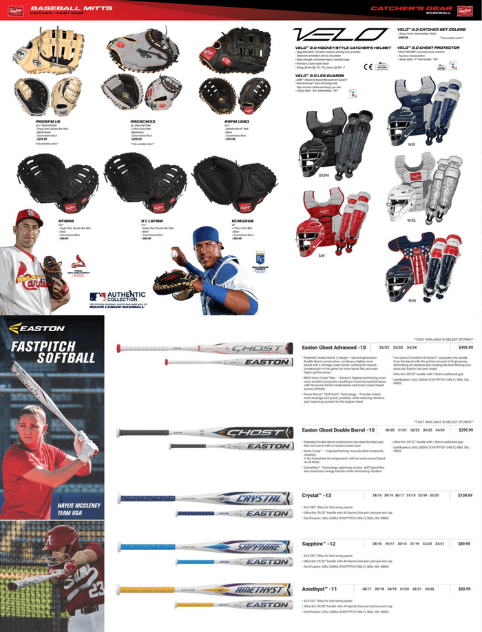 Dunham's Sports Baseball/Softball Gear Guide Feb 16 May 24, 2023