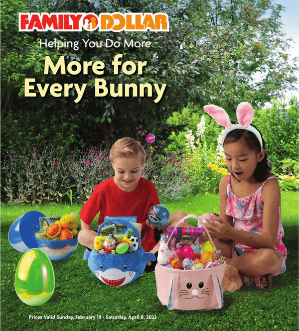 Family Dollar Easter Sale Feb 19 Apr 08, 2023