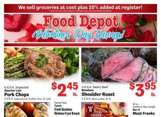Food Depot Weekly Ad Feb 13 – Feb 19, 2023 (Valentine’s Day Promotion Included)