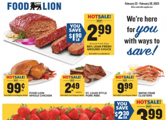 Food Lion Weekly Ad Feb 22 – Feb 28, 2023