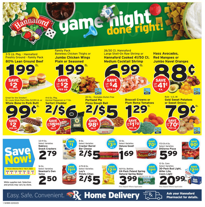 Hannaford Weekly Ad Feb 05 Feb 11, 2023 (Valentine's Day Promotion