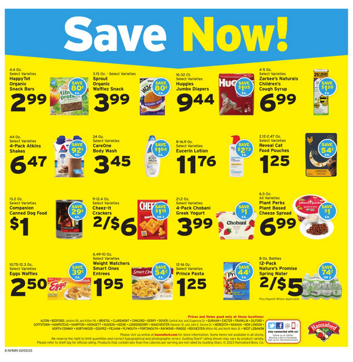 Hannaford Weekly Ad Feb 05 Feb 11, 2023 (Valentine's Day Promotion