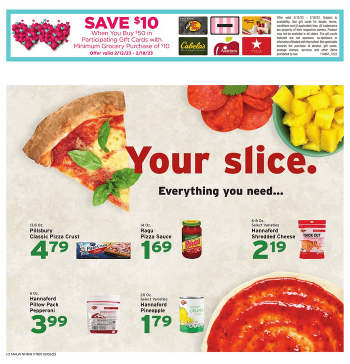 Hannaford Weekly Ad Feb 05 Feb 11, 2023 (Valentine's Day Promotion
