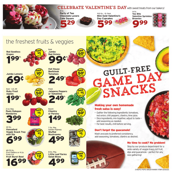 Hannaford Weekly Ad Feb 05 Feb 11, 2023 (Valentine's Day Promotion