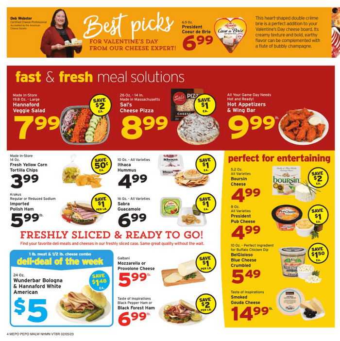 Hannaford Weekly Ad Feb 05 Feb 11, 2023 (Valentine's Day Promotion