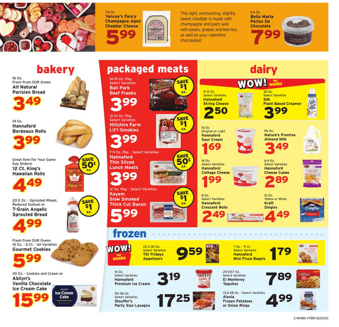 Hannaford Weekly Ad Feb 05 Feb 11, 2023 (Valentine's Day Promotion