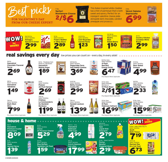 Hannaford Weekly Ad Feb 05 Feb 11, 2023 (Valentine's Day Promotion