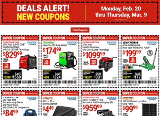 Harbor Freight Coupon Ad Feb 20 – Mar 09, 2023