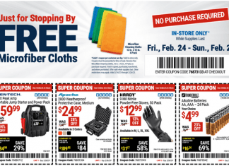 Harbor Freight In-Store Only Weekend Ad Feb 24 – Feb 26, 2023