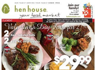 Hen House Weekly Ad Feb 08 – Feb 14, 2023 (Valentine’s Day Promotion Included)