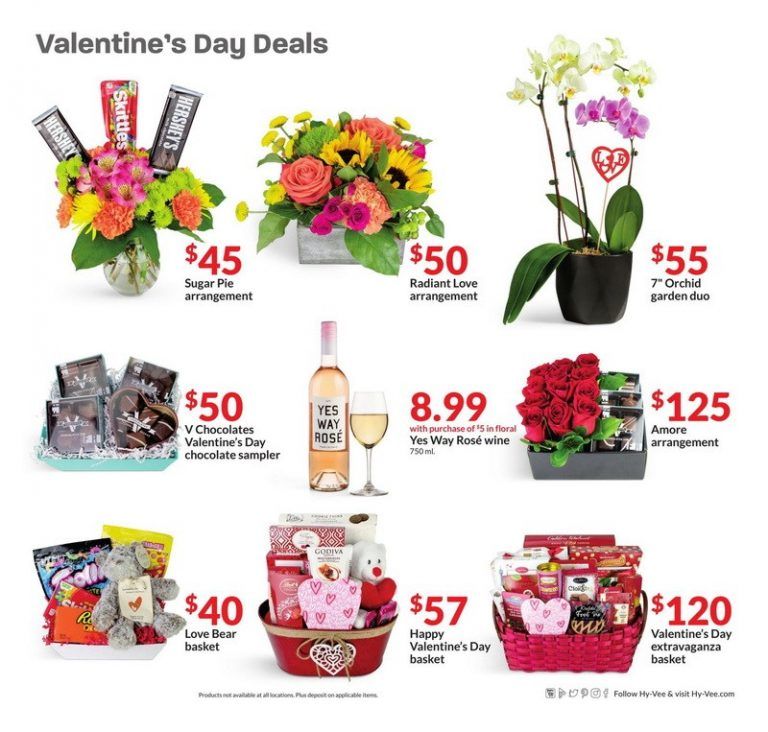 HyVee Valentine's Day Ad Feb 01 Feb 14, 2023