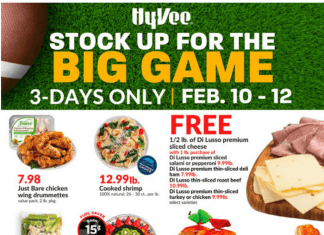 Hy-Vee Three-Day Ad Feb 10 – Feb 12, 2023