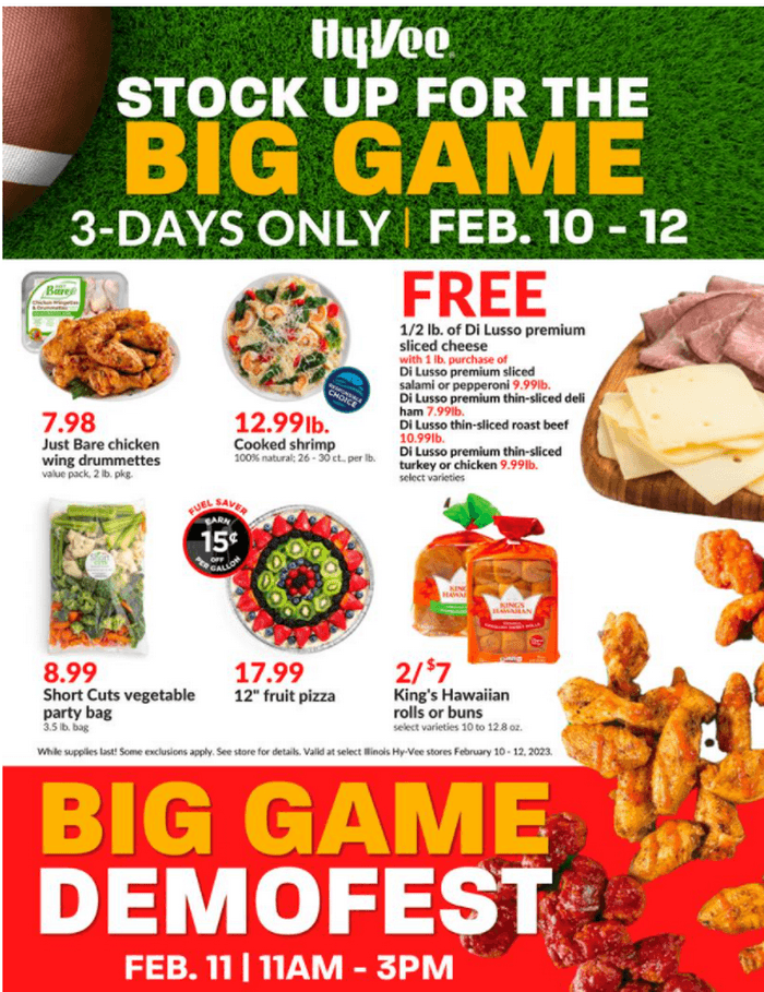 HyVee ThreeDay Ad Feb 10 Feb 12, 2023