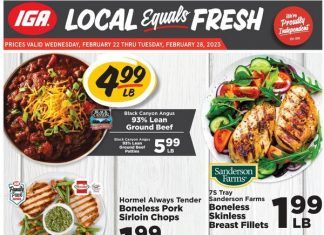 IGA Weekly Ad Feb 22 – Feb 28, 2023