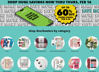 Jo-Ann Weekly Ad Feb 05 – Feb 16, 2023