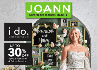Jo-Ann Weekly Sale Ad Feb 17 – Mar 02, 2023