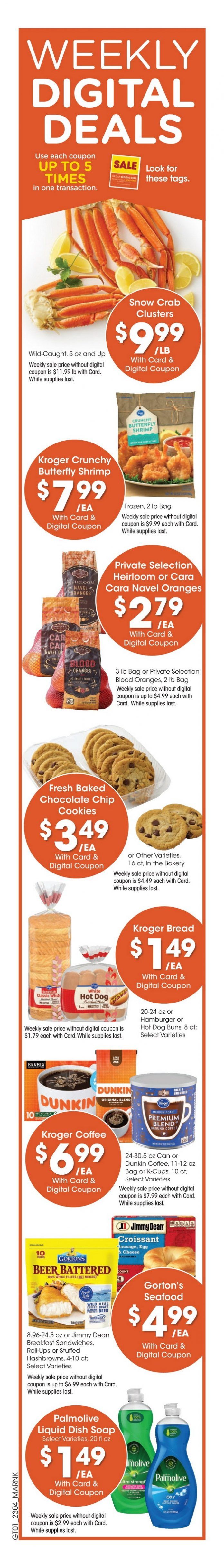 Kroger Weekly Ad Feb 22 Feb 28, 2023 (Easter Promotion Included)