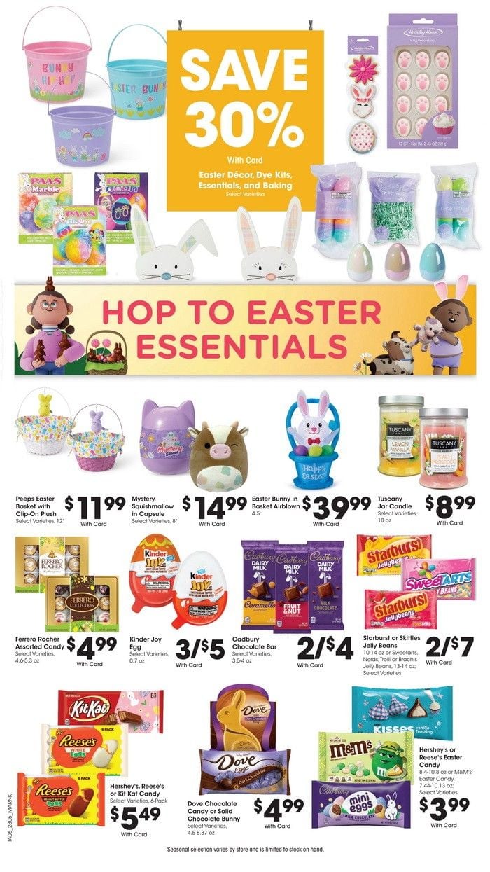 Kroger Weekly Ad Mar 01 Mar 07, 2023 (Easter Promotion Included)
