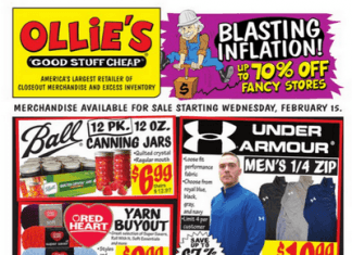 Ollie’s Weekly Ad Feb 15 – Feb 22, 2023