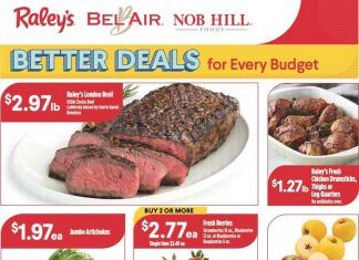 Raley’s Supermarkets Weekly Ad Feb 15 – Feb 21, 2023
