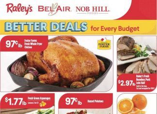 Raley’s Supermarkets Weekly Ad Feb 22 – Feb 28, 2023