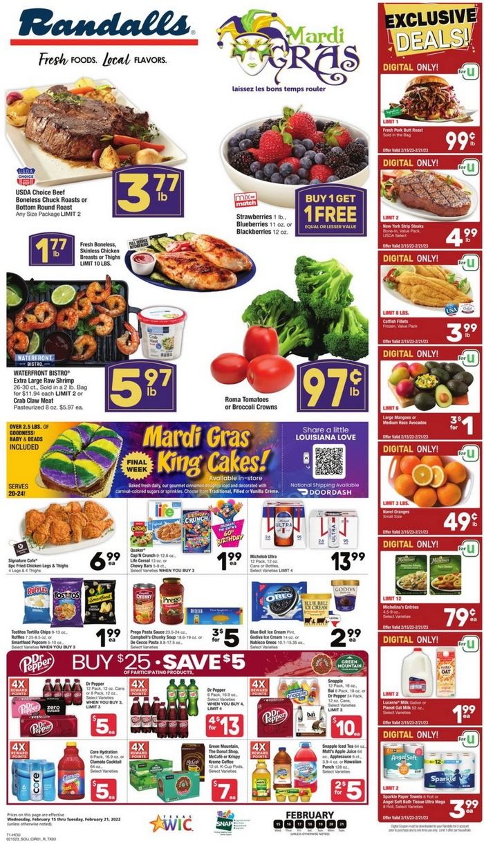 Randalls Weekly Ad Feb 15 Feb 21, 2023