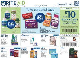 Rite Aid Weekly Ad Feb 19 – Feb 25, 2023