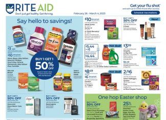 Rite Aid Weekly Ad Feb 26 – Mar 04, 2023