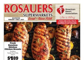 Rosauers Weekly Ad Feb 01 – Feb 07, 2023 (Valentine’s Day Promotion Included)
