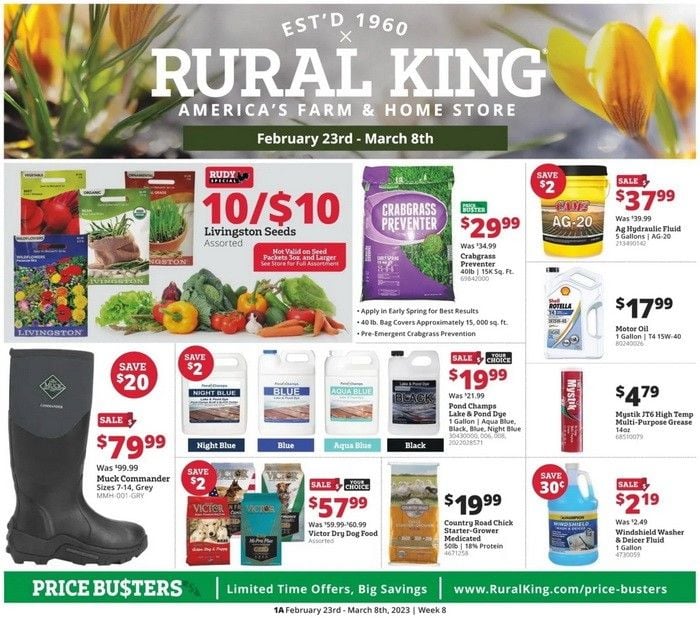 Rural King Weekly Ad Feb 23 Mar 08, 2023
