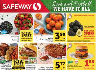 Safeway Weekly Ad Feb 08 – Feb 14, 2023 (Valentine’s Day Promotion Included)