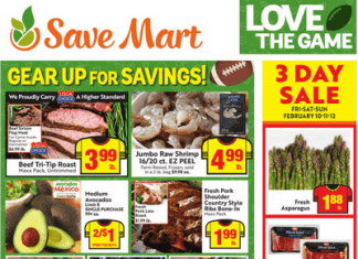 Save Mart Supermarkets Weekly Ad Feb 08 – Feb 14, 2023 (Valentine’s Day Promotion Included)