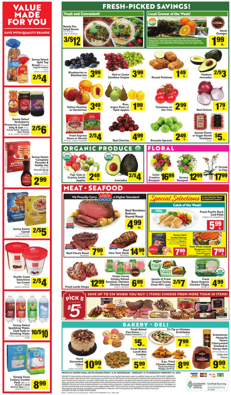 Save Mart Supermarkets Weekly Ad Feb 15 – Feb 21, 2023