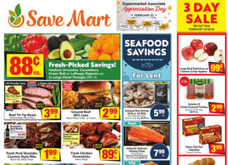 Save Mart Supermarkets Weekly Ad Feb 22 – Feb 28, 2023