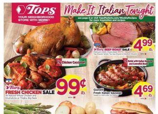 Tops Weekly Ad Feb 12 – Feb 18, 2023 (Valentine’s Day Promotion Included)