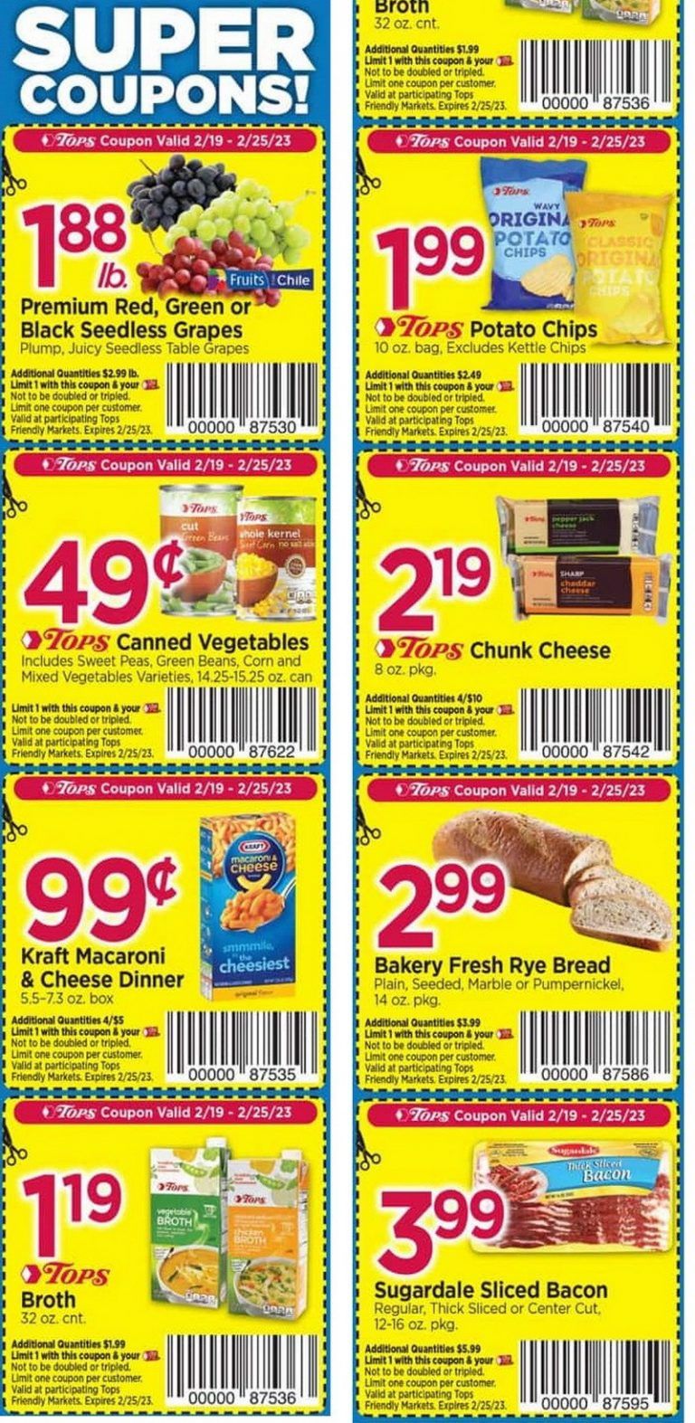 Tops Weekly Ad Feb 19 Feb 25, 2023