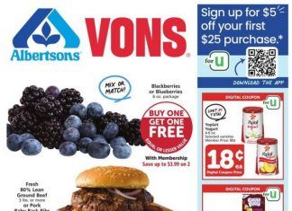 Vons Weekly Ad Mar 01 – Mar 07, 2023 (Easter Promotion Included)