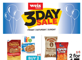 Weis Markets Three Day Ad Feb 03 – Feb 05, 2023