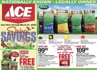 ACE Hardware Weekly Ad Mar 14 – Mar 27, 2023